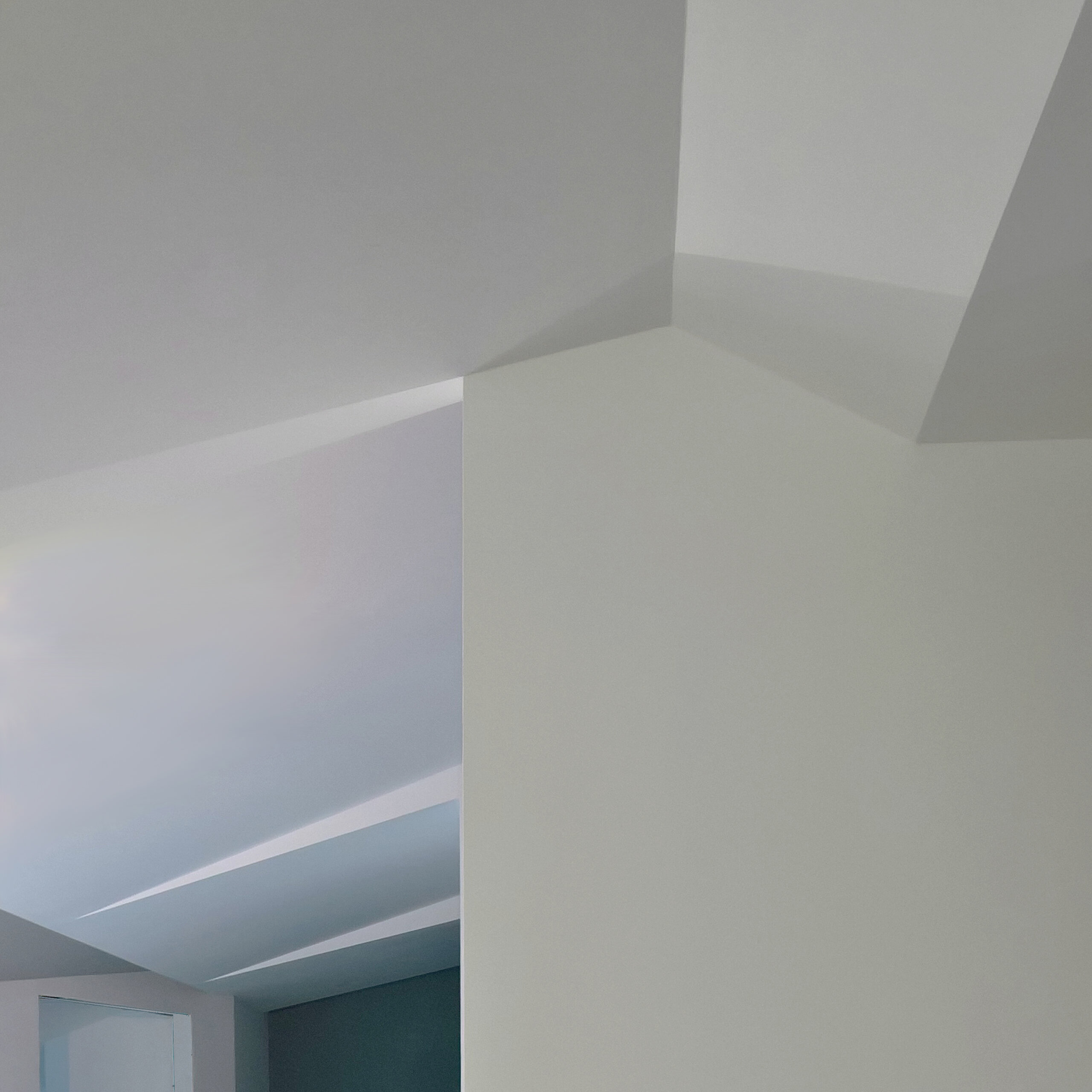 Folding ceiling